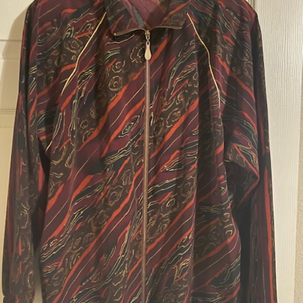 Multi-Colored Purplish Jacket